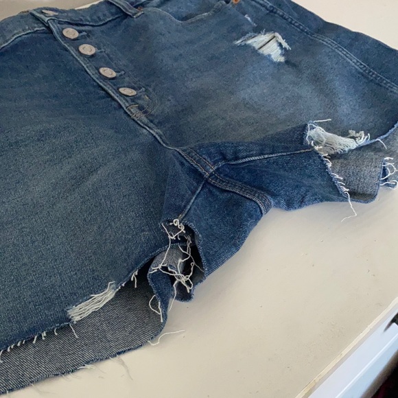 Gap stretch button fly denim shorts - Picture 6 of 6